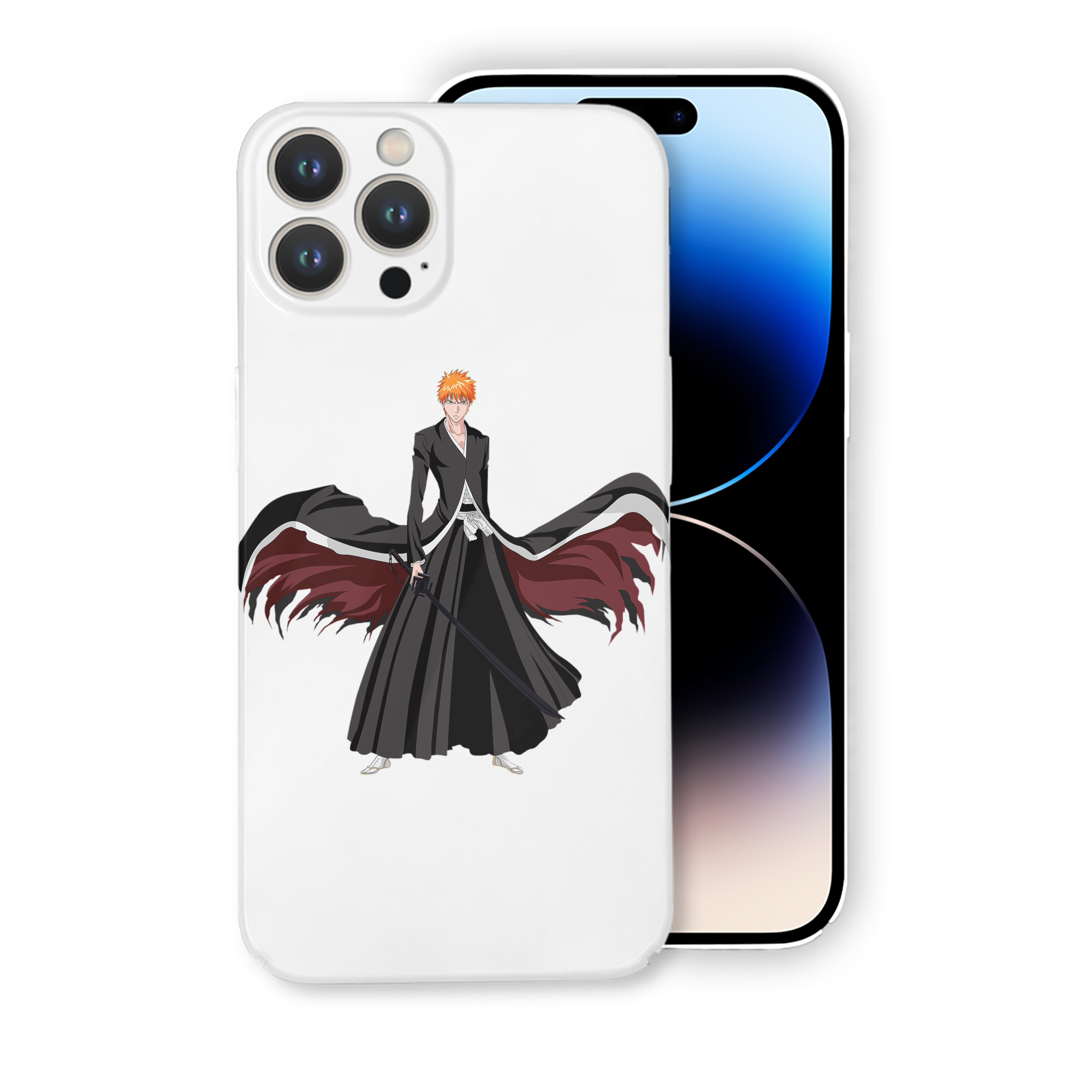 ブリーチ 黒崎一護（くろさき いちご）BLEACH Kurosaki Ichigo 【iPhone 14シリーズ対応】ハードケース